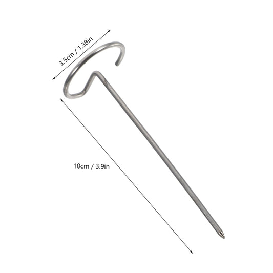 BBQ Skewers - Meat Pins - Satay Sticks Stainless Steel - Barbecue Accessories - Shashlik Skewers - Grill V1189-WXF-260203-00174