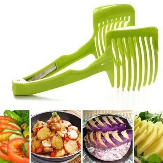 Onion Cutter - Tomato Cutter - Vegetable Cutter - Onion Comb - Cutting Aid - Potato Cutter - Kitchen V1189-WXF-260203-00200