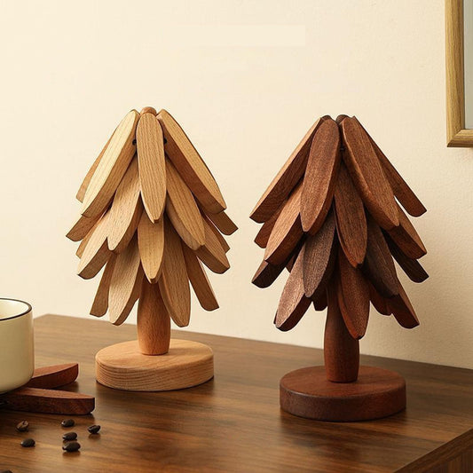 Wooden Coasters - Pan Coasters - Tree Coasters - Table Decoration - Home Accessories - Kitchen Accessories - V1189-WXF-260203-00223
