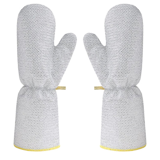 Oven Mitts - BBQ Gloves - Heat Resistant Oven Gloves - Barbecue Accessories - Pot Holders - Kitchen Gloves - V1189-WXF-260203-00231