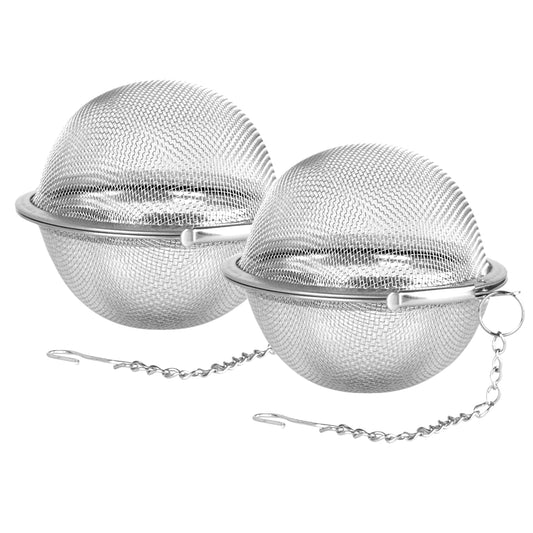 Stainless Steel Tea Egg - Loose Tea Filter - Tea Strainer - Tea Ball - Herb Ball - Spice Filter - Tea Infuser V1189-WXF-260203-00242