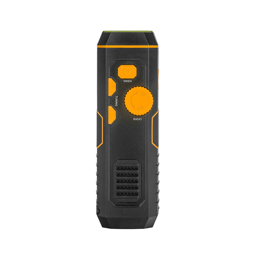 Wind-up Radio - Solar Radio - World Receiver - Portable Radio - Flashlight with Dynamo - Powerbank Function - V1189-WXF-260203-00246