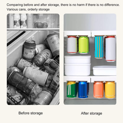 Can Holder Fridge - Fridge Organizer Hanging - Soda Can Rack - Beer Holder - Fridge Storage Rack - Hanging V1189-WXF-260203-00252