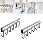 Mug Holder - Hanging Kitchen Rack - Kitchen Organizer - No Drilling Required - Utensil Holder - Cupboard V1189-WXF-260203-00254