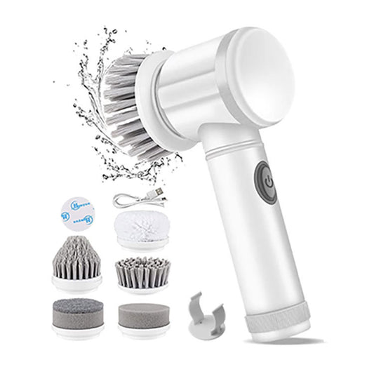 Electric Cleaning Brush - Spin Scrubber - Cordless Scrubbing Brush - Bathroom Cleaner - Power Scrubber - Tile V1189-WXF-260203-00260