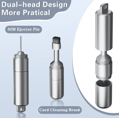 SIM card ejector-Earphone cleaning pen-Keychain cleaner-Mobile phone earphone cleaner-Bluetooth V1189-WXF-260203-00267