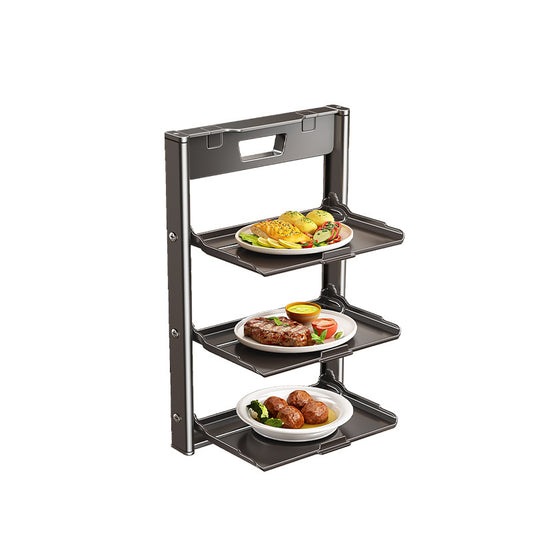Kitchen Organizer - Kitchen Rack - Etagere - Plate Rack - Countertop Organizer - Kitchen Accessories - V1189-WXF-260203-00279