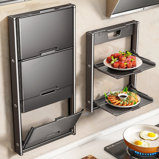 Kitchen Organizer - Kitchen Rack - Etagere - Plate Rack - Countertop Organizer - Kitchen Accessories - V1189-WXF-260203-00279