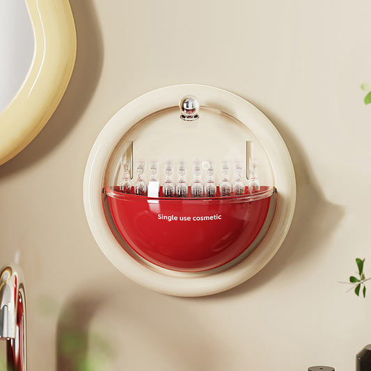 Cotton Pad Holder - Bathroom Organizer - Cotton Swab Holder - Makeup Organizer - Cosmetics Storage - Wall V1189-WXF-260203-00288