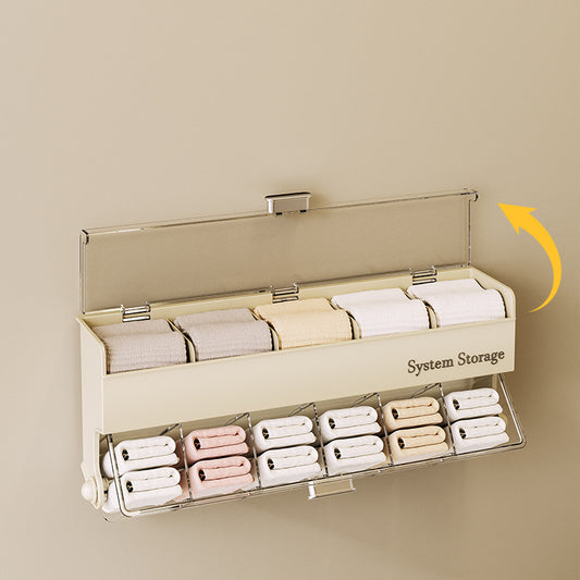 Underwear women's storage box - Premium quality - Storage box with lid - Clothing storage box - clothes rack V1189-WXF-260203-00294