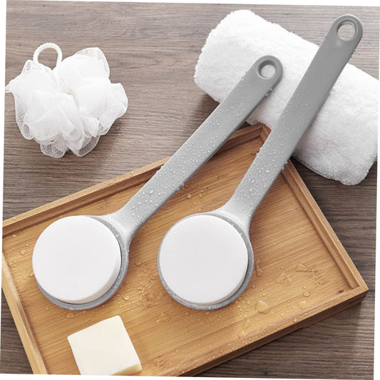 Back Brush with Long Handle - Bath Brush - Shower Brush - Back Scrubber - Bath Sponge on Handle - Back V1189-WXF-260203-00295