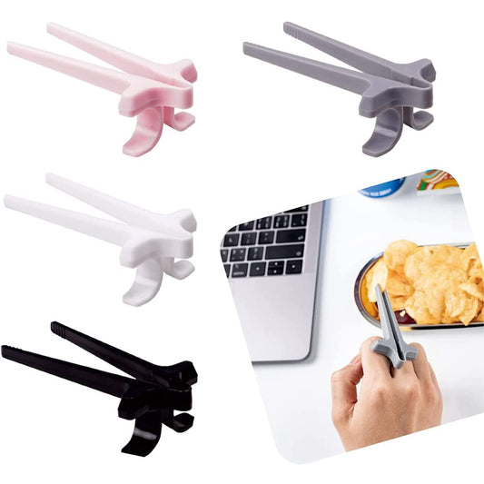 Finger Chopsticks - Gaming Accessories - Snack Sticks - Chip Tongs - Gadgets Men - Gift for Gamer - Computer V1189-WXF-260203-00296