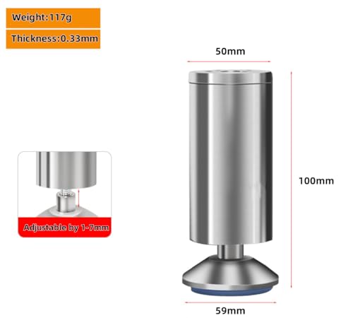 Table legs - bathroom cabinet legs - bathroom furniture legs - desk legs - shoe cabinet legs - wardrobe legs V1189-WXF-260203-00304