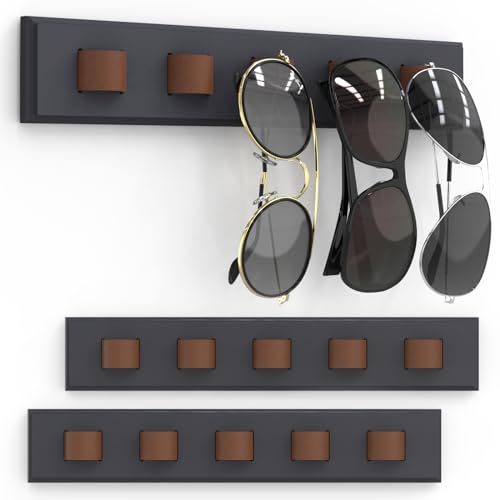 Storage rack - Organizer - Storage rack for sunglasses - Sunglasses organizer - Wooden glasses rack - V1189-WXF-260203-00316