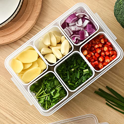 Storage box - Storage box with lid - Organizer - Food storage containers - Refrigerator organizer - Pallet - V1189-WXF-260203-00320