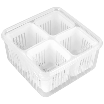 Storage box - Storage box with lid - Organizer - Food storage containers - Fridge organizer - Pallet - V1189-WXF-260203-00321