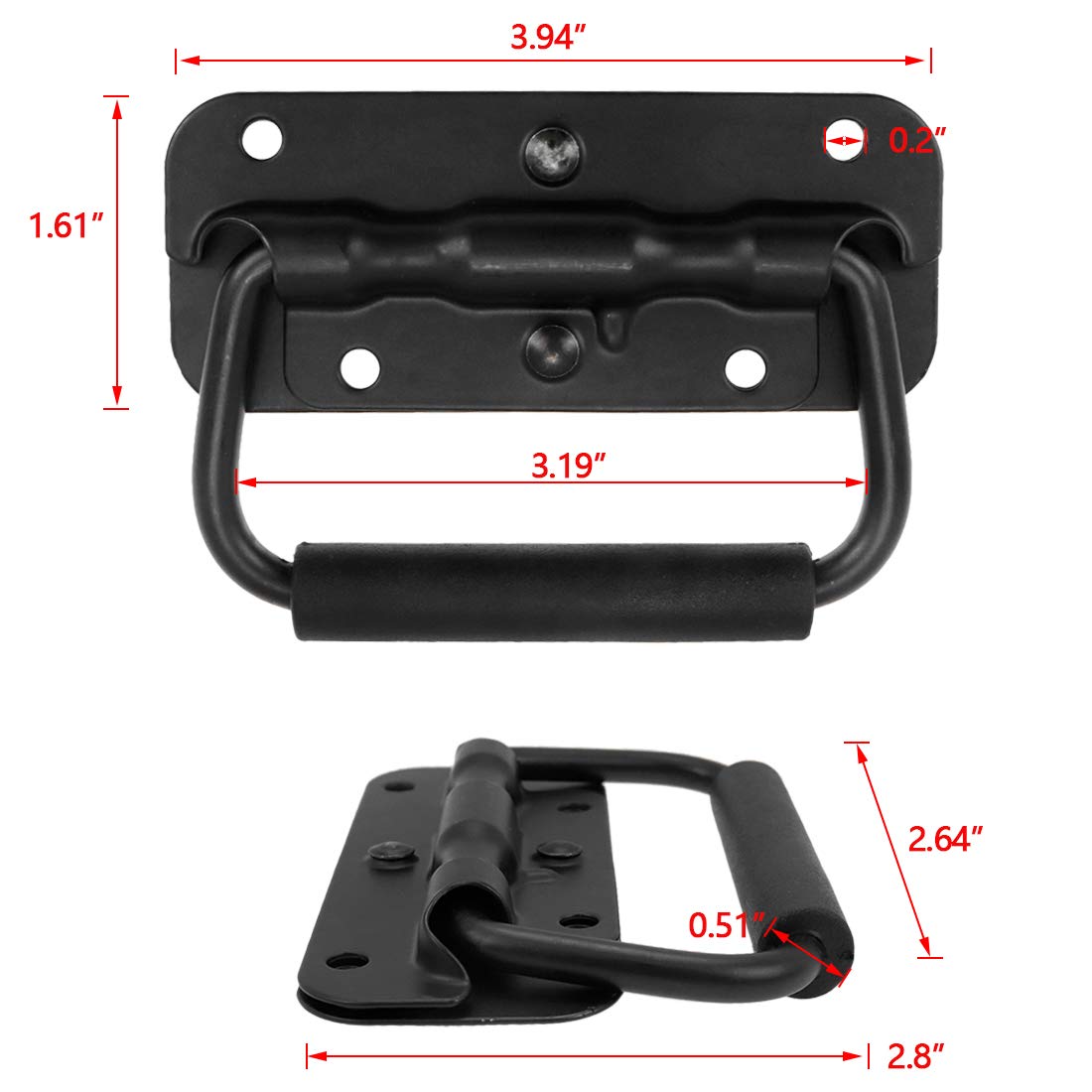 Handle - Tool Box Handle - Cabinet Handle - Tool Handle - Tool Set Handle - Tool Case Handle - Tool Bag V1189-WXF-260203-00348