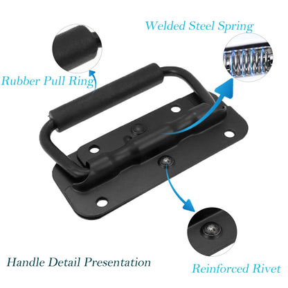 Handle - Tool Box Handle - Cabinet Handle - Tool Handle - Tool Set Handle - Tool Case Handle - Tool Bag V1189-WXF-260203-00348