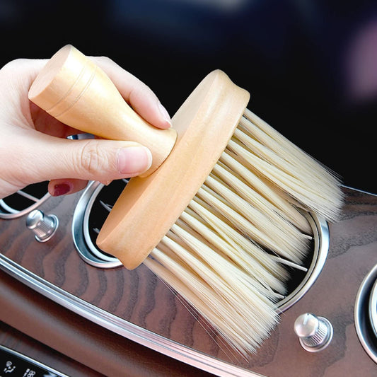 Detailing Brush - Car Interior Brush - Car Accessories - Dust Brush - Air Vent Cleaner - Car Polishing V1189-WXF-260203-00363