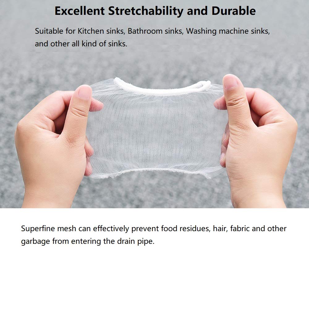Sink Filter Bags - Sink Strainer - Sink Filter - Disposables - Sink Organizer - Anti-Clogging - Kitchen V1189-WXF-260203-00374