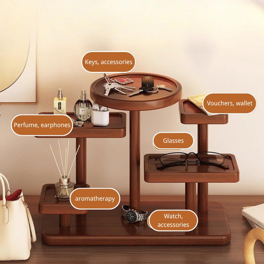 Wooden stand - Display stand - Perfume organizer - Wooden organizer - Jewelry holder - Makeup organizer - V1189-WXF-260203-00380