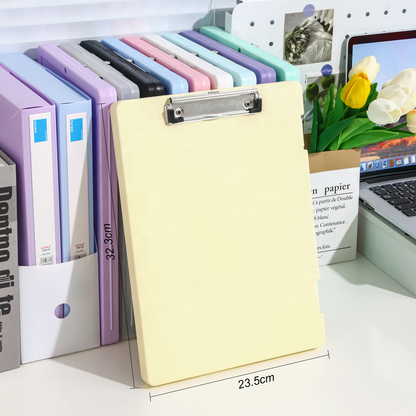 Clipboard A4 - Writing Folder - Foldable Clipboard - Office Accessories - Office Supplies - Nursing - V1189-WXF-260203-00402