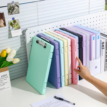 Clipboard A4 - Writing Folder - Foldable Clipboard - Office Accessories - Office Supplies - Nursing - V1189-WXF-260203-00402