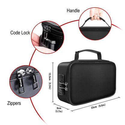 Document Organizer - Storage Bag with Combination Lock - Travel Folder - Documents - Passport Holder - Office V1189-WXF-260203-00403