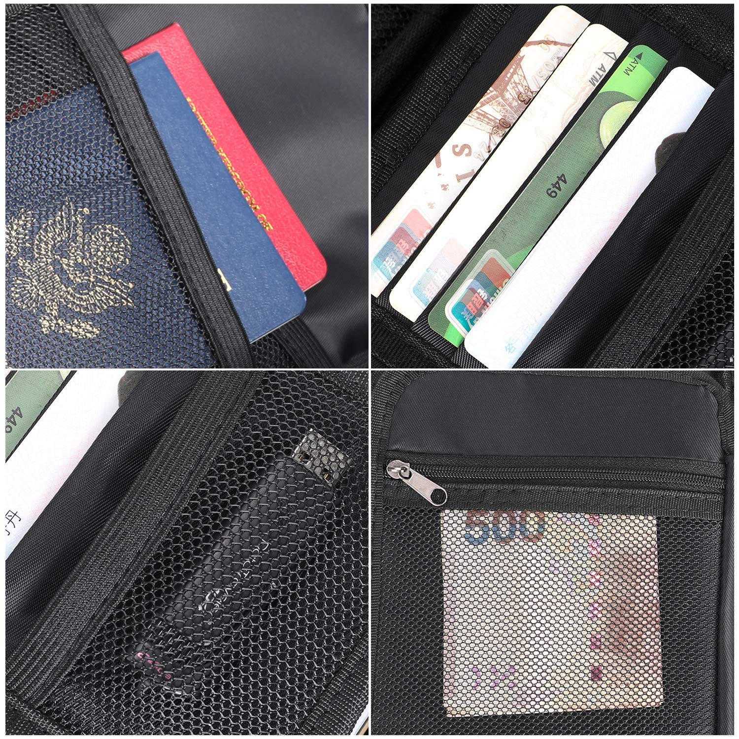 Document Organizer - Storage Bag with Combination Lock - Travel Folder - Documents - Passport Holder - Office V1189-WXF-260203-00403