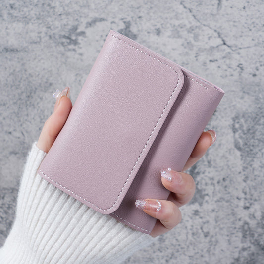 Women's Wallet - Small Women's Wallet - Card Holder - Mini Wallet - Flap Wallet - Faux Leather - Compact Size V1189-WXF-260203-00408