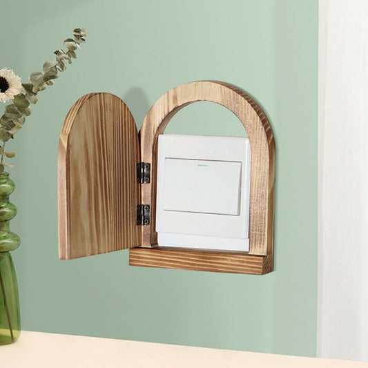 Elf Door - Tooth Fairy Door - Gnome Door Wood - Wall Decoration - Wall Decoration - Miniature - DIY Crafts - V1189-WXF-260203-00421