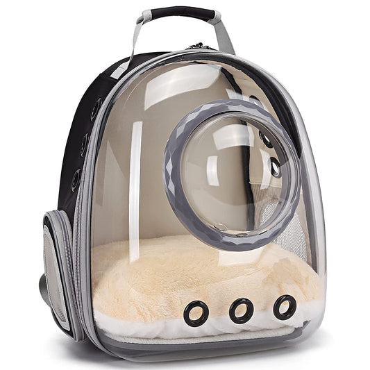 Cat Backpack - Cat Travel Basket - Cat Carrier - Small Dog Backpack - Transparent Pet Backpack - Cat V1189-WXF-260203-00437