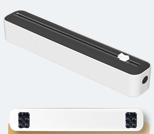 Foil Cutter - Cling Film Dispenser - Aluminum Foil Holder - Foil Cutter with Suction Cups - Kitchen Drawer V1189-WXF-260203-00460