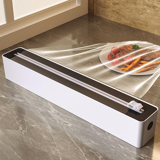 Foil Cutter - Cling Film Dispenser - Aluminum Foil Holder - Foil Cutter with Suction Cups - Kitchen Drawer V1189-WXF-260203-00460