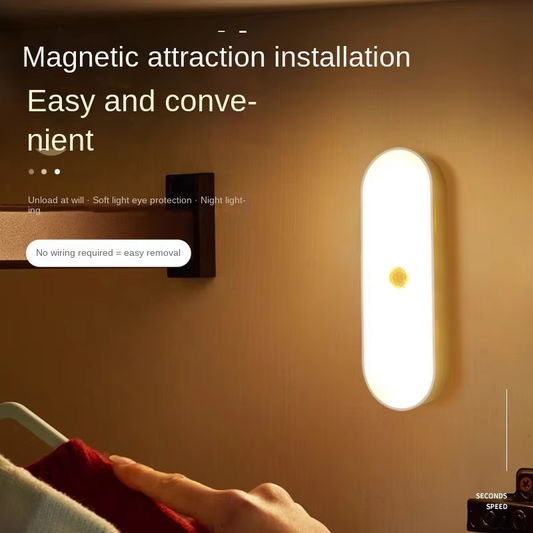 Closet Lighting - Night Light with Motion Sensor - LED Lamp - Kitchen Lighting - Stair Lighting - Wireless - V1189-WXF-260203-00475