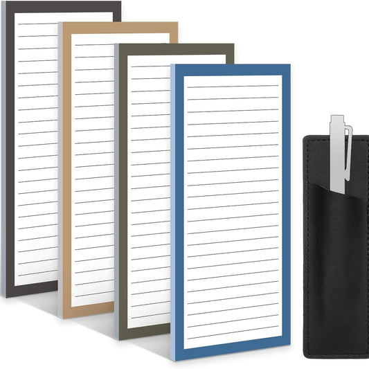Magnetic Notepad Fridge - Grocery List - Memo Pad - To Do List - Writing Pad - Notebook - Magnetic Lists - V1189-WXF-260203-00478