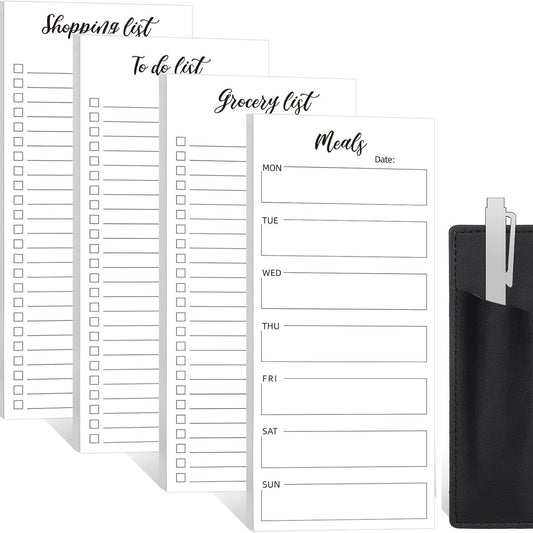 Magnetic Notepad Fridge - Grocery List - Weekly Planner - To Do List - Meal Planner - Memo Pad - Writing Pad V1189-WXF-260203-00479