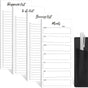 Magnetic Notepad Fridge - Grocery List - Weekly Planner - To Do List - Meal Planner - Memo Pad - Writing Pad V1189-WXF-260203-00479