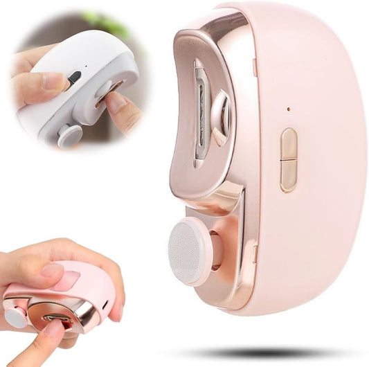 Electric nail clipper - Automatic nail trimmer - Manicure set - Nail care - Electric nail file - Rechargeable V1189-WXF-260203-00500