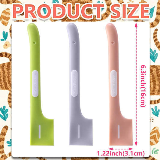 Pot licker - Spatula - Cat food spoon - Dog food spoon - Can opener - Feeding spoon - Silicone spatula - Pet V1189-WXF-260203-00512