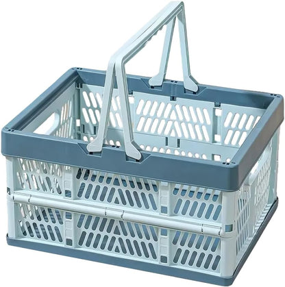 Folding Crate - Folding Crate - Shopping Basket - Storage Basket - Collapsible Basket - Shopping Crate - V1189-WXF-260203-00521