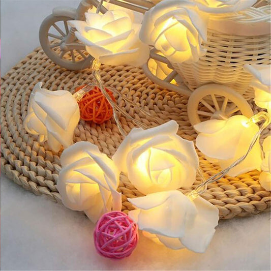 Rose Lights - Living Room Mood Lighting - LED Lights - Bedroom Decoration - Artificial Flowers - Wedding V1189-WXF-260203-00529