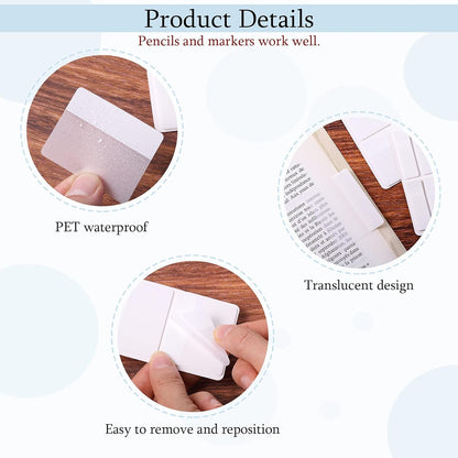 Sticky notes - Page markers - Index tabs - Sticky notes - Bookmarks - Transparent - Tabs - Office supplies - V1189-WXF-260203-00537