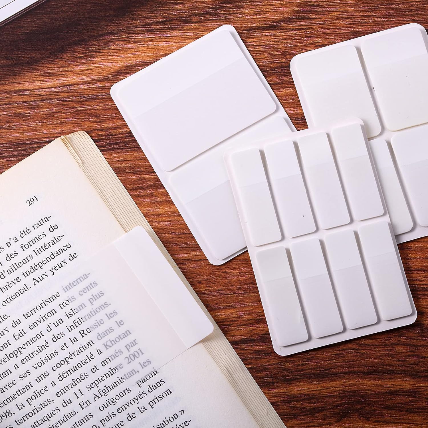 Sticky notes - Page markers - Index tabs - Sticky notes - Bookmarks - Transparent - Tabs - Office supplies - V1189-WXF-260203-00537