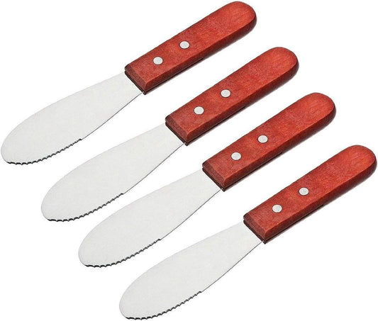Spreading Knife - Butter Knife - Breakfast Knife - Serrated Knife - Cutlery - Cheese Knife - Snack Board - V1189-WXF-260203-00544