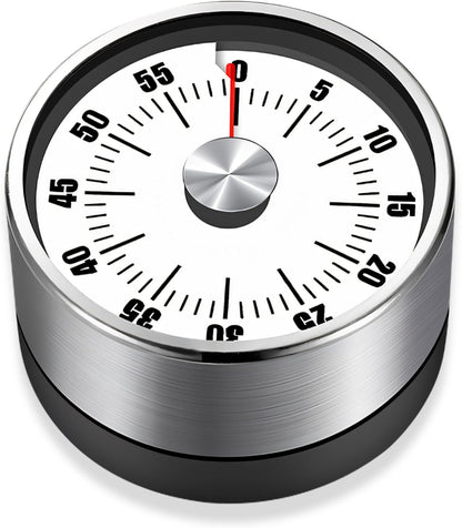 Kitchen Timer - Timer - Kitchen Timer - Egg Timer - Stopwatch - Mechanical Timer - Time Clock - Pomodoro - V1189-WXF-260203-00558