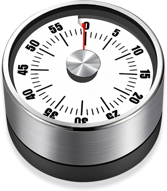 Kitchen Timer - Timer - Kitchen Timer - Egg Timer - Stopwatch - Mechanical Timer - Time Clock - Pomodoro - V1189-WXF-260203-00558