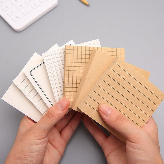 Sticky notes - Memo pad - Notepads - Bullet journal accessories - School supplies - Office supplies - Kraft V1189-WXF-260203-00567