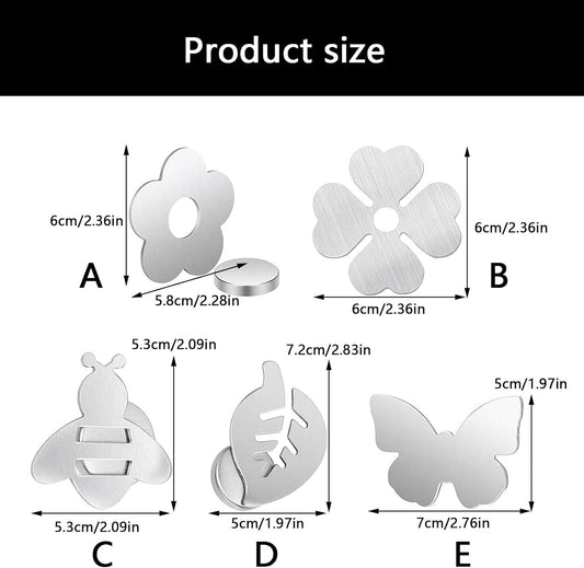 Tablecloth clips - Tablecloth weights - Magnetic clips - Tablecloth holder - Garden accessories - Picnic V1189-WXF-260203-00622