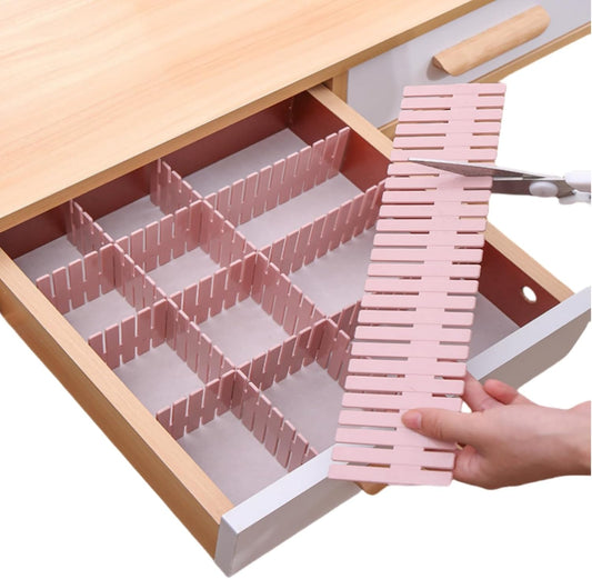 Drawer dividers - Drawer organizer - Storage system - Adjustable drawer divider - Desk organizer - Kitchen V1189-WXF-260203-00629